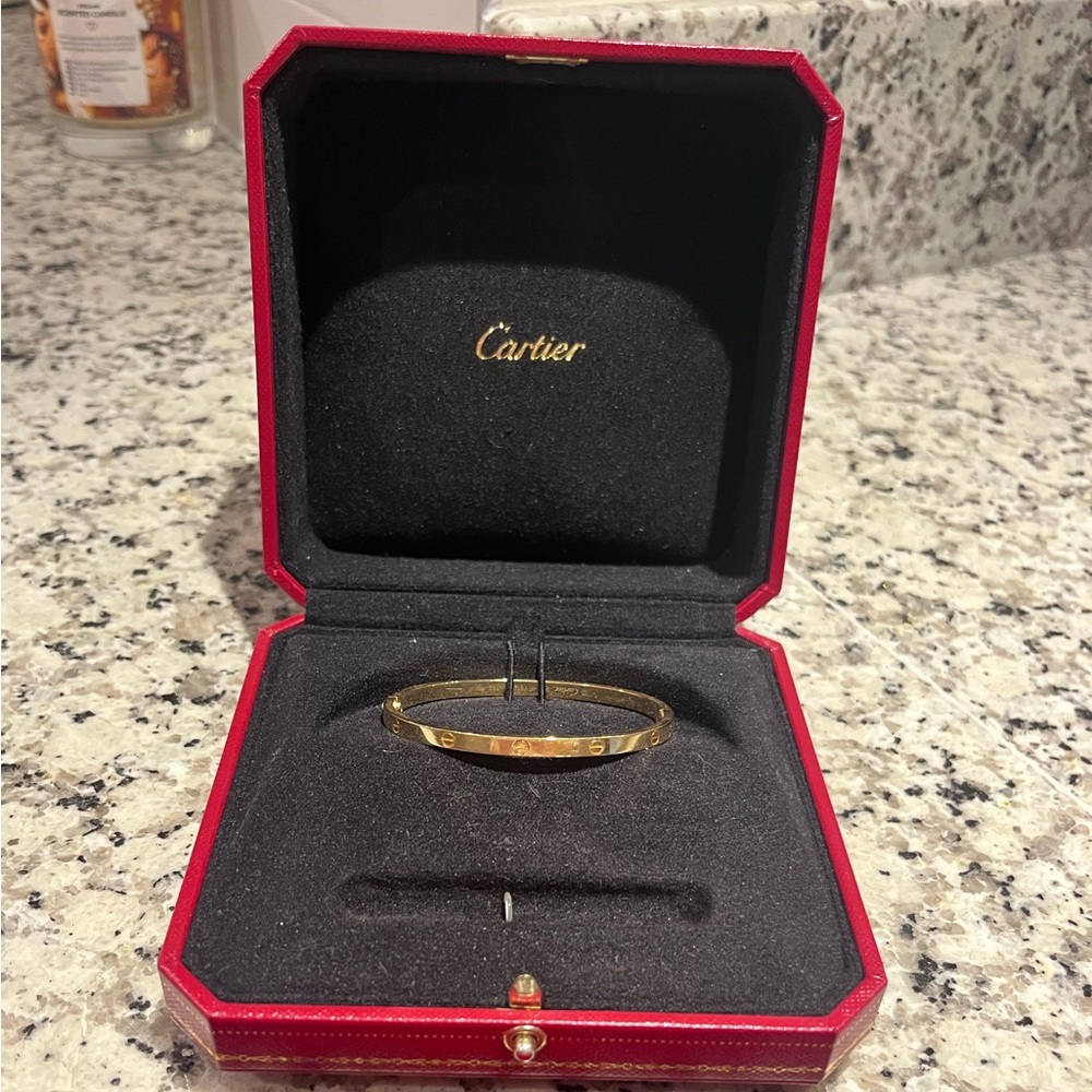 Cartier yellow gold bracelet